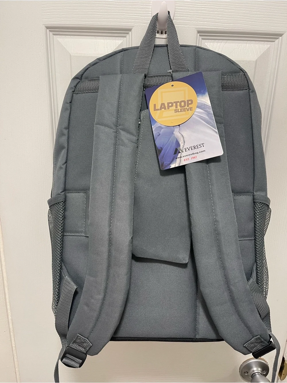 Everest Men's Gray Everyday Backpack